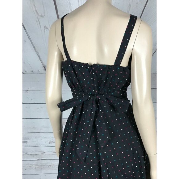 HEART SOUL Colorful Polka Dot Cotton Dress NWT L - Picture 12 of 15